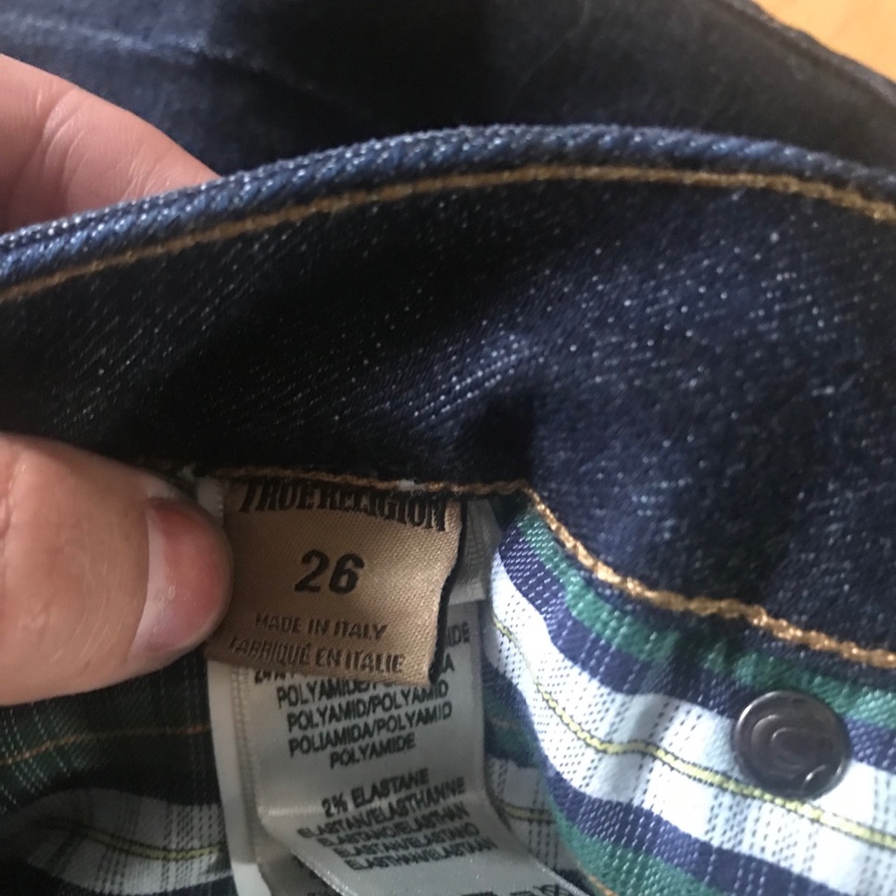 True Religion NWOT Pencil Jean Skirt - Picture 5 of 6